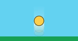 The motion of a bouncing ball
