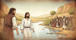 Jesus' baptism