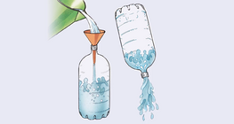 Фонтан в бутилка