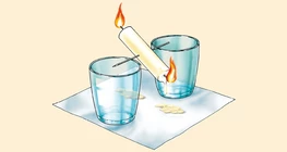 Люлка везна от свещник