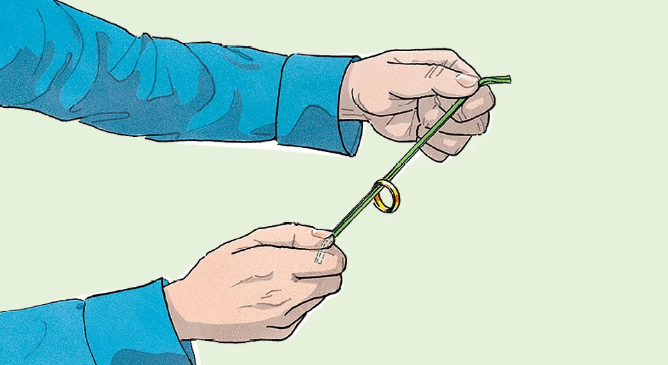 Пръстенът се качва нагоре по склона