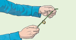 Пръстенът се качва нагоре по склона