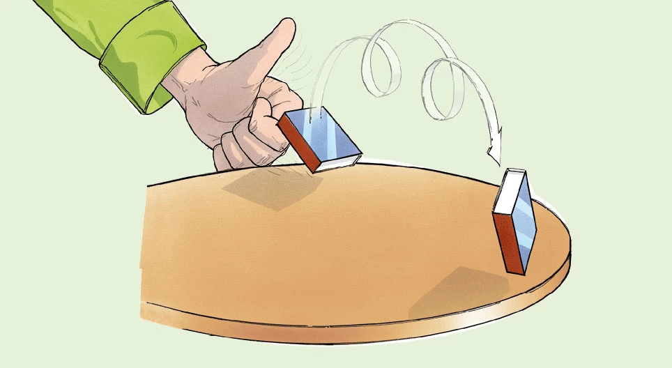 Кацане на кибритена кутия