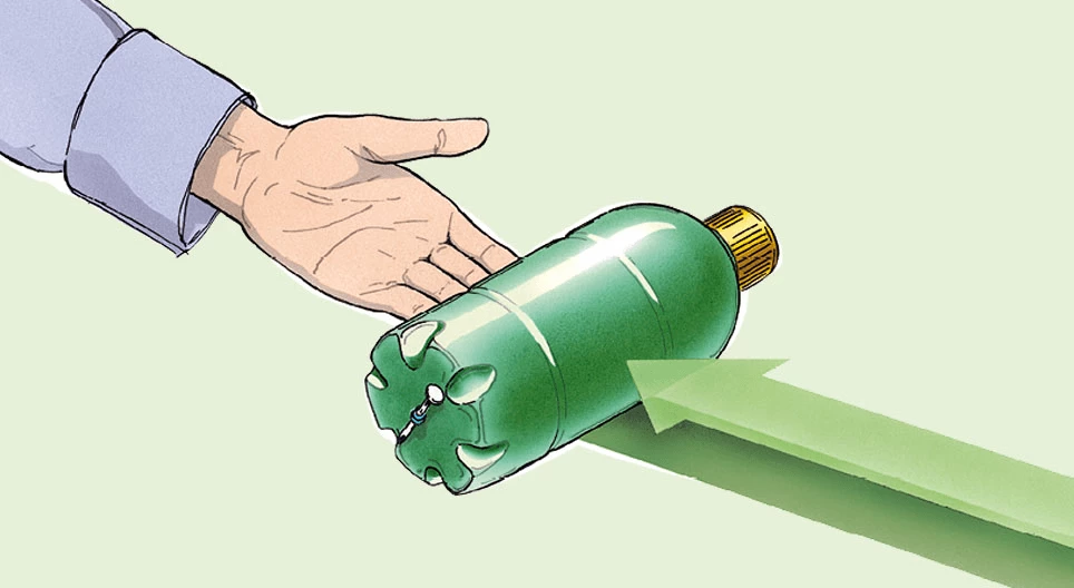 Добре обучената бутилка