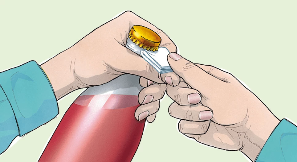 Отварачка за бутилки от хартия